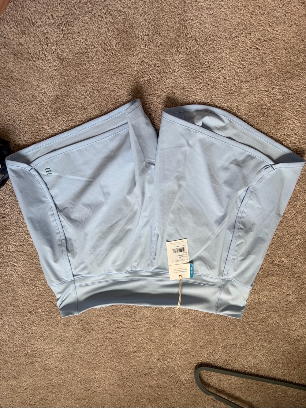 Free Fly Apparel Light Blue Women's Athletic Shorts